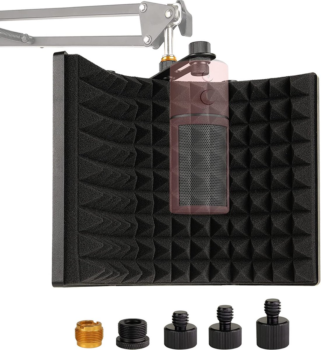 Geluidsisolatieplaten - Foam-Isolatieplaten-– Akoestische Panelen – Geluidsdemper – Studioschuim –– Acoustic Foam Panels
