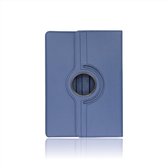 Apple iPad 2017/2018 9.7 inch 360° Draaibare Wallet case /flipcase stand/ hardcover achterzijde/ kleur Donkerblauw