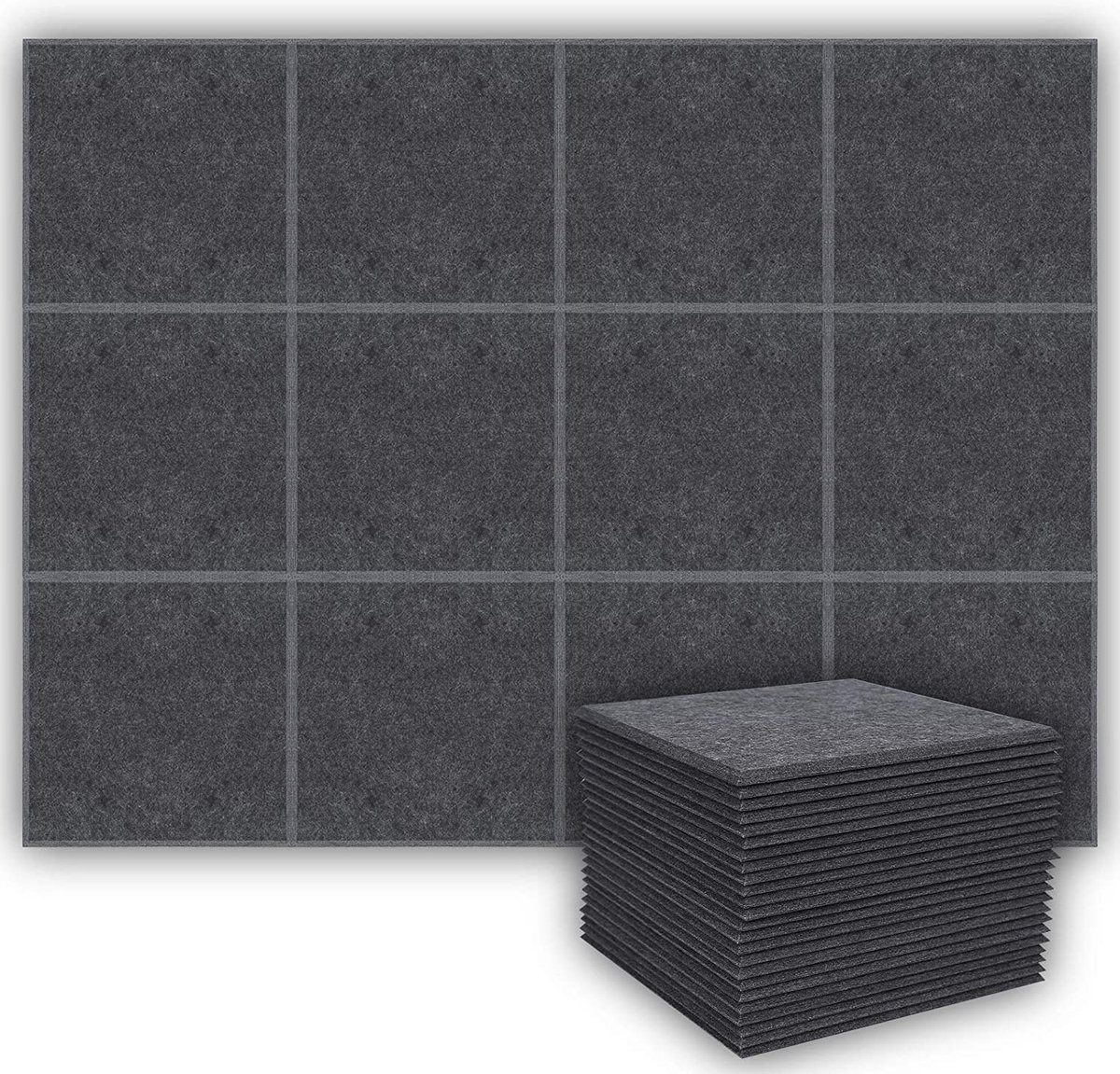 Geluidsisolatieplaten - Foam-Isolatieplaten-– Akoestische Panelen – Geluidsdemper – Studioschuim –– Acoustic Foam Panels