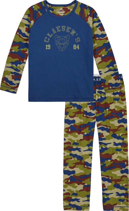 Boys Pyjama Set - Army Green - Claesen's® - pyama's voor jongens