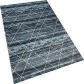 Aledin Carpets Wellington - Poils Ras - Tapis 160x230 CM - Blauw - Tapis Salon
