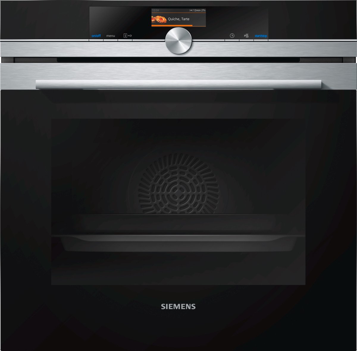 Siemens HB676G0S1 Inbouw oven - RVS Zwart