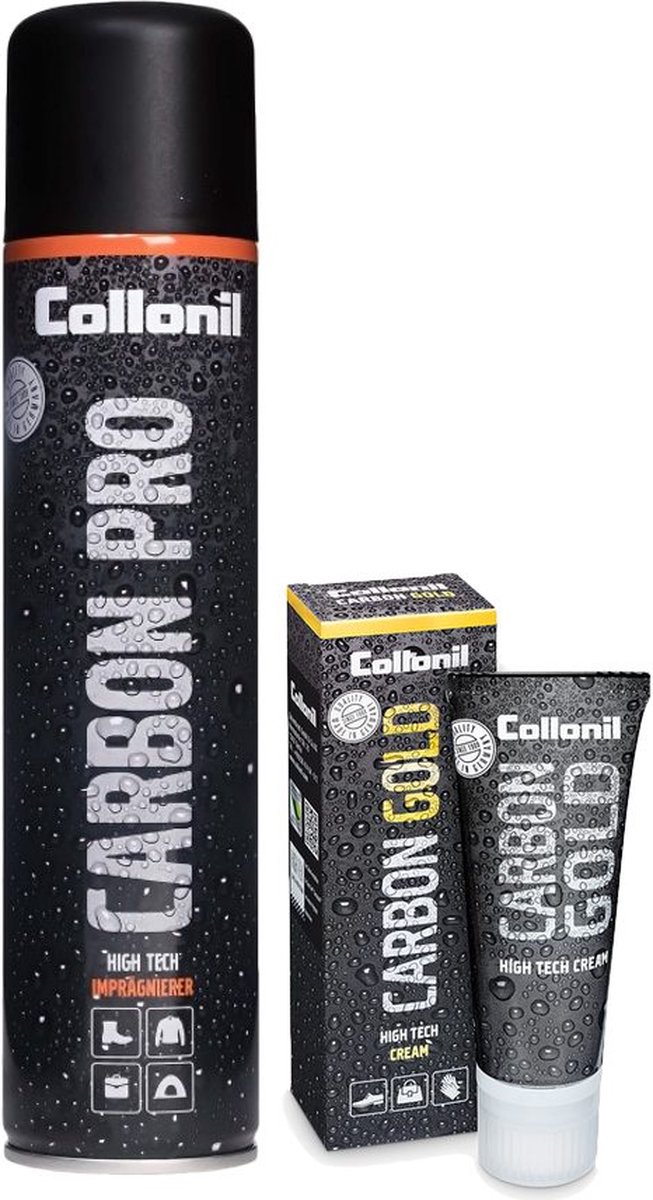 Collonil carbon pro + gold | hightech crème | waterproof spray