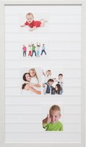 Deknudt Frames multifotolijst S41VF1 G - wit - gallerina - 40x70 cm