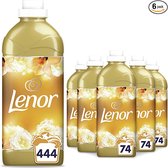 Lenor Golden Orchid - Adoucissant - Pack économique 6x74 lavages