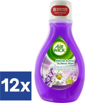 Air Wick Lavendel Luchtverfrisser met Wiek (Voordeelverpakking) - 12 x 375 ml
