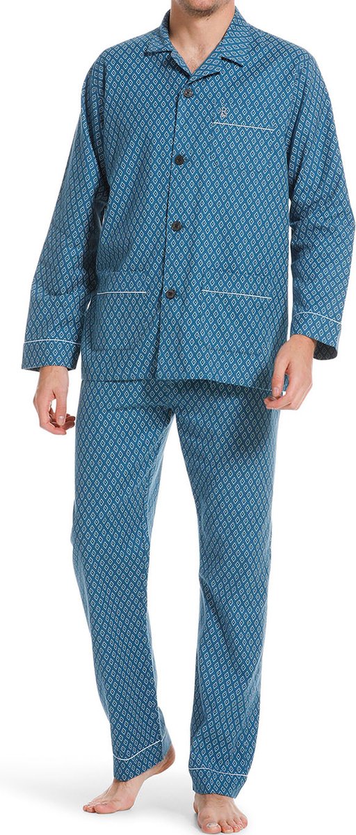 Robson - Going Green - Pyjamaset - Blauw - Maat 56
