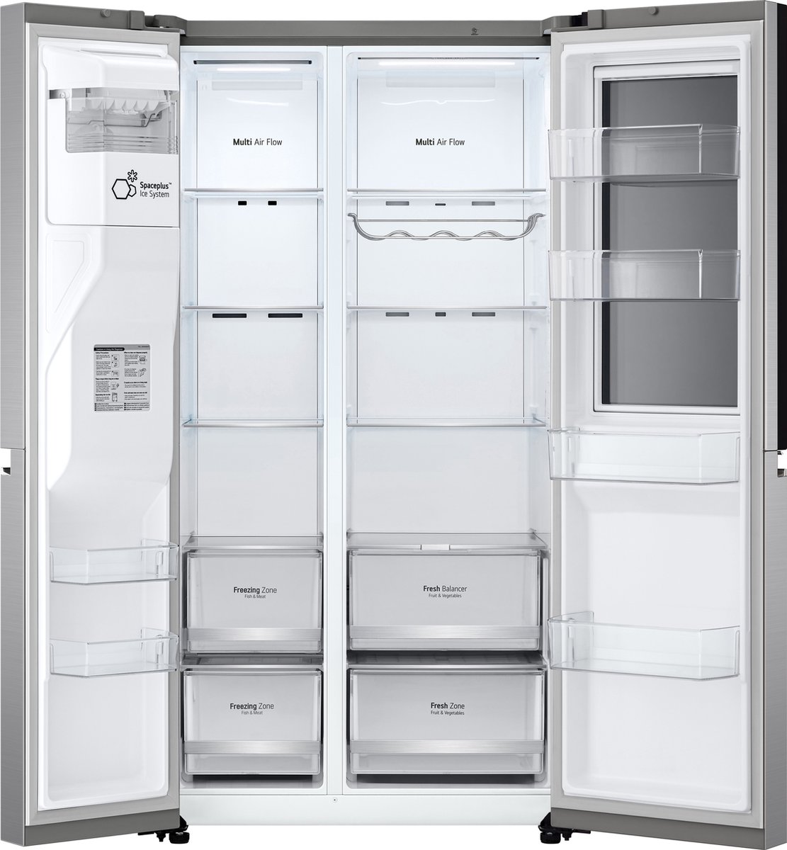 LG GSXV80PZLE - 635L Amerikaanse koelkast met Instaview Door-in-Door - DoorCooling+ - FreshBalancer - Total no Frost — afbeelding 6