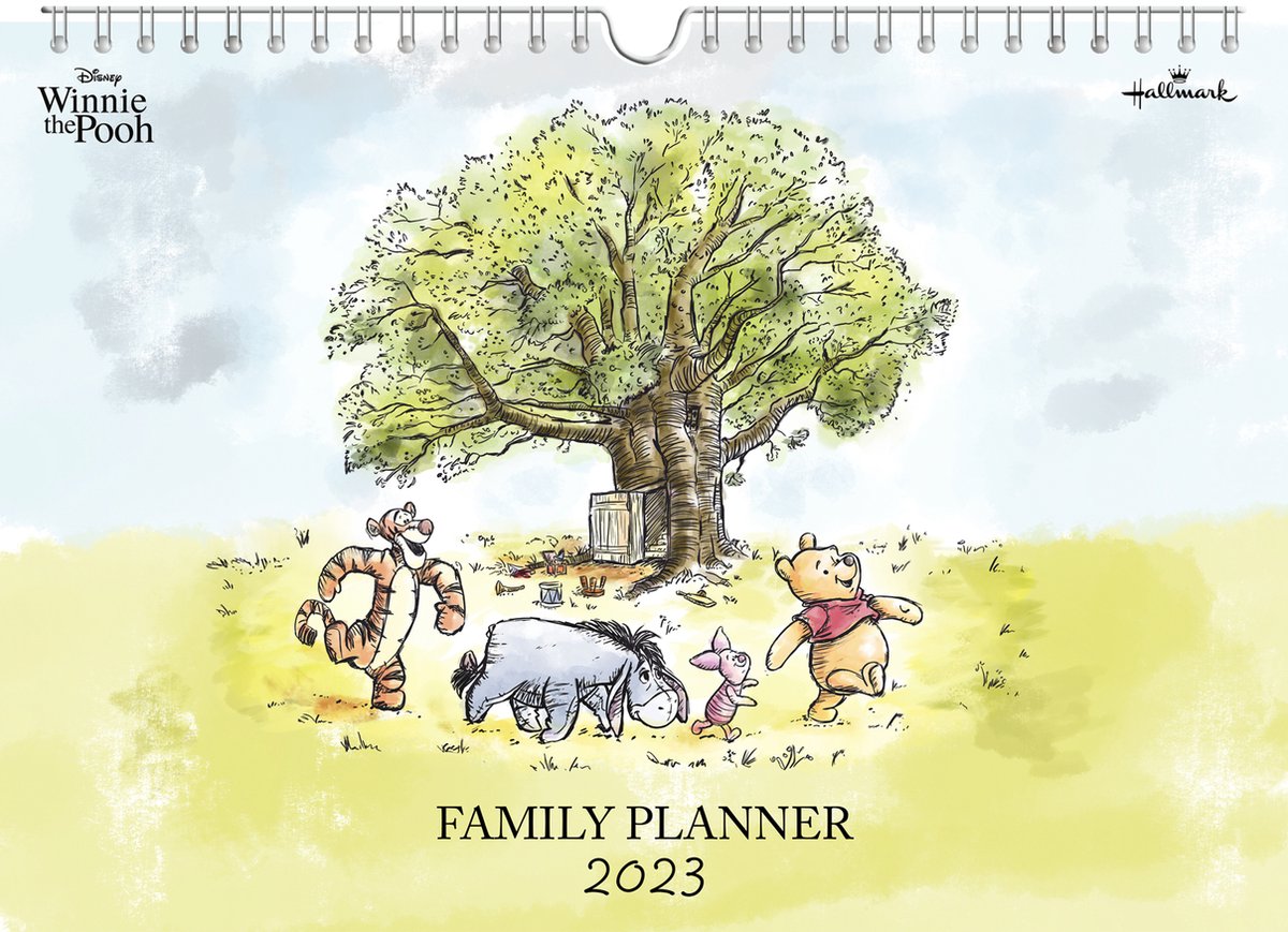 Winnie the Pooh Familie Planner 2023 - Hallmark