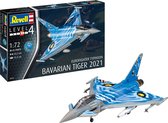 1:72 Revell 63818 Eurofighter Typhoon - Bavarian Tiger 2 - Model Set Plastic Modelbouwpakket
