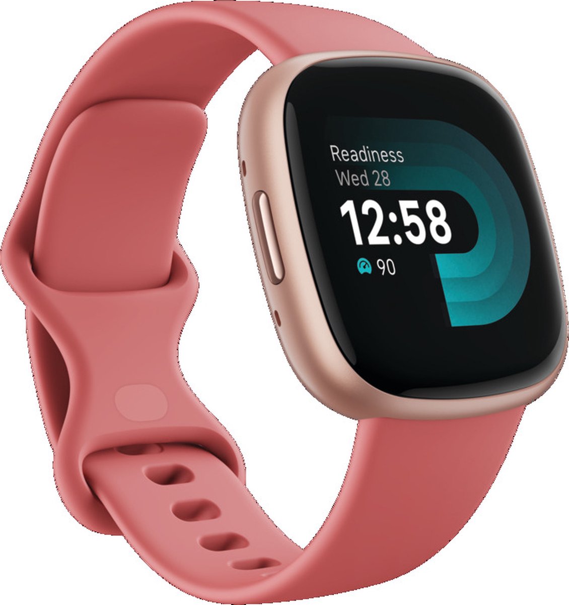 Afbeelding 2 van Fitbit Versa 4 - Smartwatch dames en heren - Roze