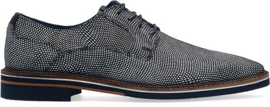 Mazzeltov Enzo Nette schoenen Veterschoenen Heren Blauw