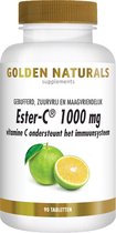 Golden Naturals Ester C 1000mg (90 veganistische tabletten)