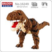 Balody Tyrannosaurus - Nanoblocks / miniblocks - Bouwset / 3D puzzel - 1559 bouwsteentjes - Balody 16249