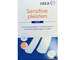 Heka Sensitive pleisters - Hypoallergeen - verschillende maten - 20 - 20 stuks