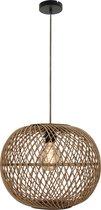 Chericoni Nature Diagonaal Hanglamp - 1 lichts - Ø 50 cm - E27 - Natuur hout