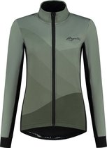 Rogelli Farah Fietsjack Winter - Dames Fietskleding - Groen - Maat XL