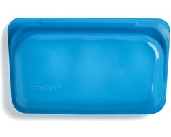 Stasher - Snack Vershoudzak 355 ml - Siliconen - Blauw