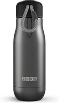 Zoku - Hydration - Thermosbeker - 350 ml - Isolerend - Lekvrij - Grijs