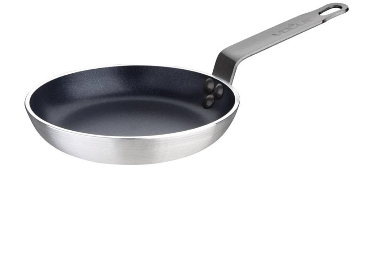 Anti-Aanbak Aluminium Blinis Pan - 15cm - Vogue S340 - Horeca & Professioneel