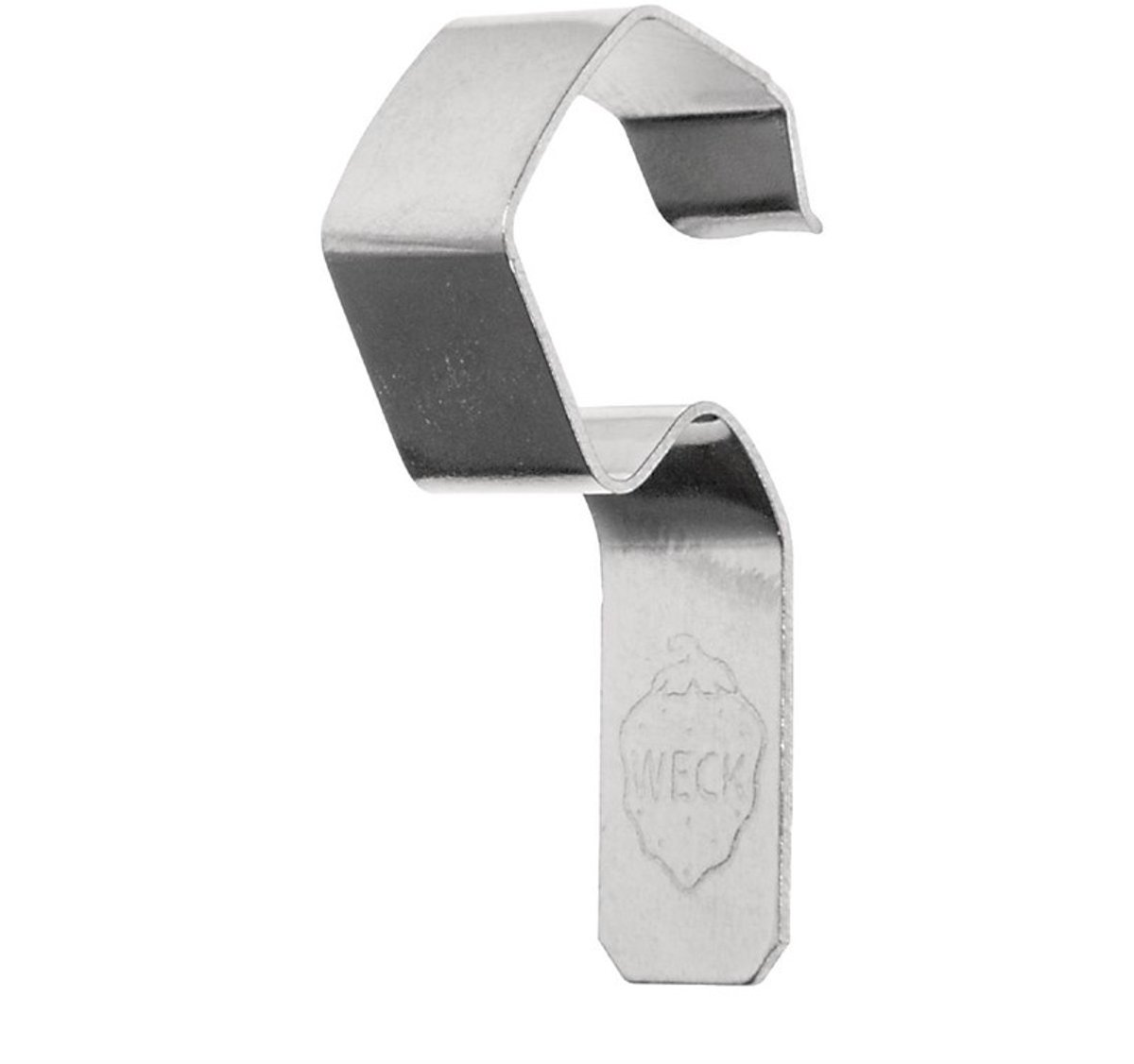8x Weckpot klem (APS) - RVS klemmen met Weck logo - voor meerdere type weckpotjes