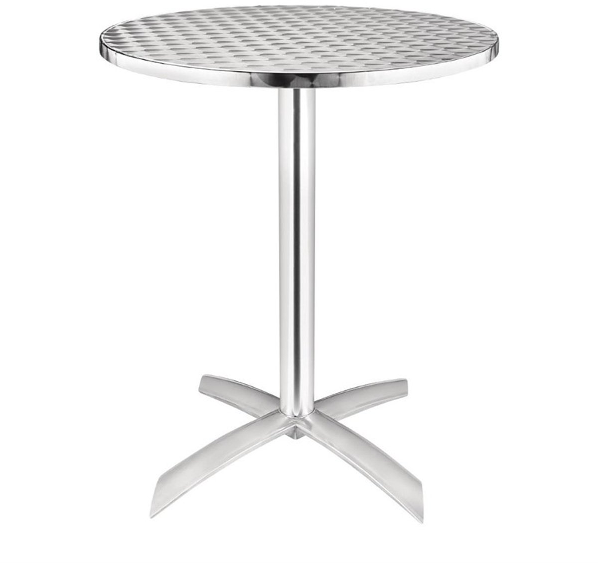 Bolero ronde tafel met kantelbaar RVS blad 60cm