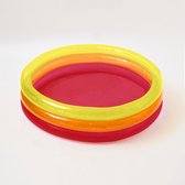 Sunnylife - Inflatable Games Zwembad Sunset Neon - PVC - Multicolor