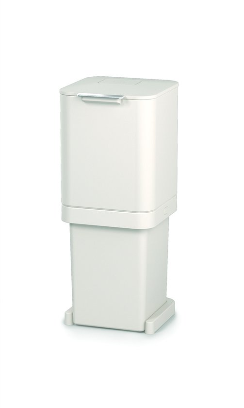 Joseph Joseph Intelligent Waste Prullenbak Totem Pop - RVS - 40 l