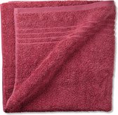 Serviette de Bain Kela Leonora 70 X 140 X 0, 8 Cm Katoen Rouge