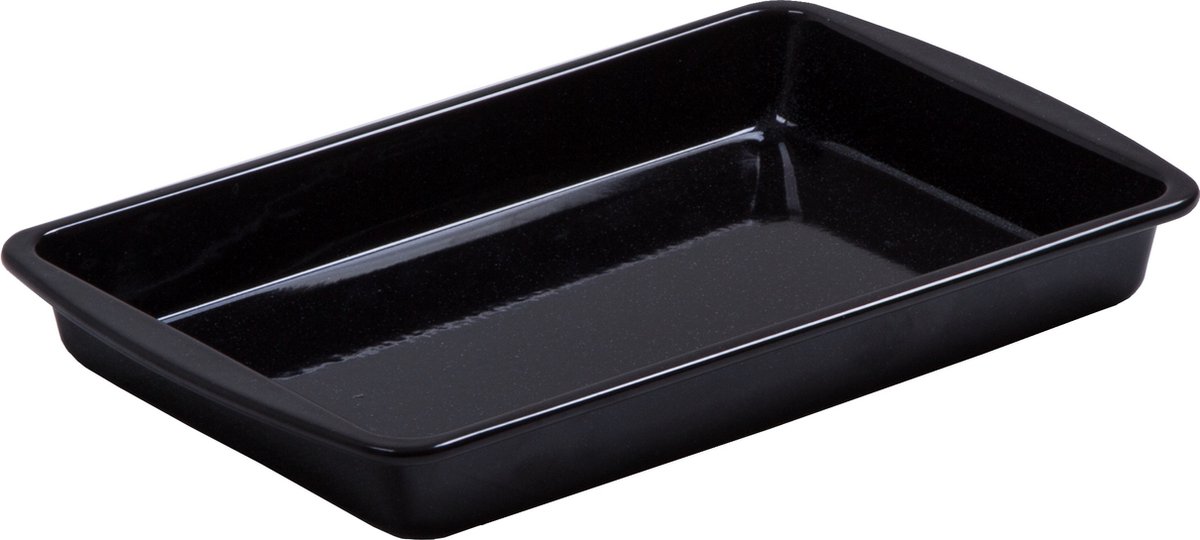 Wham - Cook Ovenschaal - Emaille - Zwart -