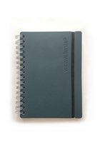 Vacavaliente - Studio Notitieboek A5 - Leer - Blauw
