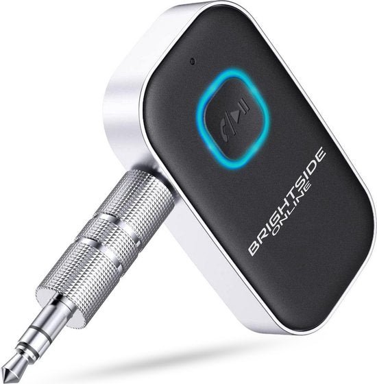 Brightside Online Bluetooth Receiver - 3.5mm Jack - Bluetooth Ontvanger - Handsfree bellen - Auto Accessories