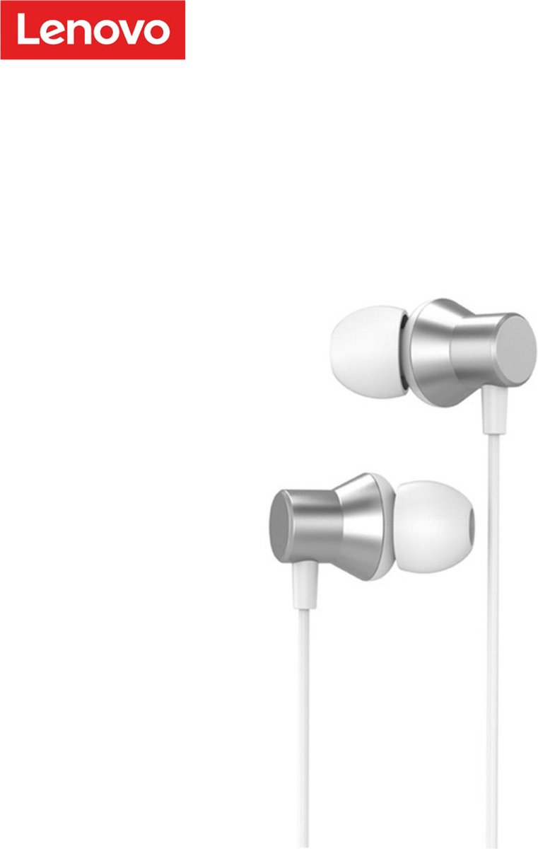 Lenovo HF130 hoofdtelefoon/headset Bedraad In-ear Muziek Wit