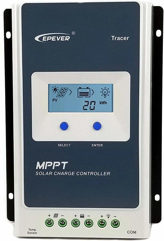 Laadregelaar EPEVER MPPT Solar Charger Tracer 3210AN Serie 30A met 12V / 24V DC Automatisch Identificatiesysteem Voltage (30A)