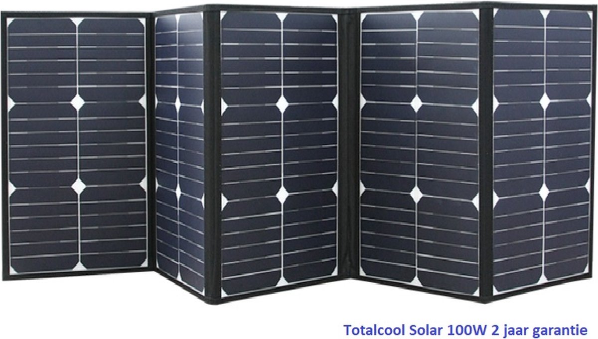 Totalcool Totalsolar 100 Opvouwbaar Zonnepaneel 100W