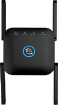 PIXLINK LV-WR24Q WiFi Repeater Draadloze Wifi Extender 300Mbps Wifi  Versterker 802.11N Lange Afstand Wifi Signaal Booster 2.4G Wifi - Zwart