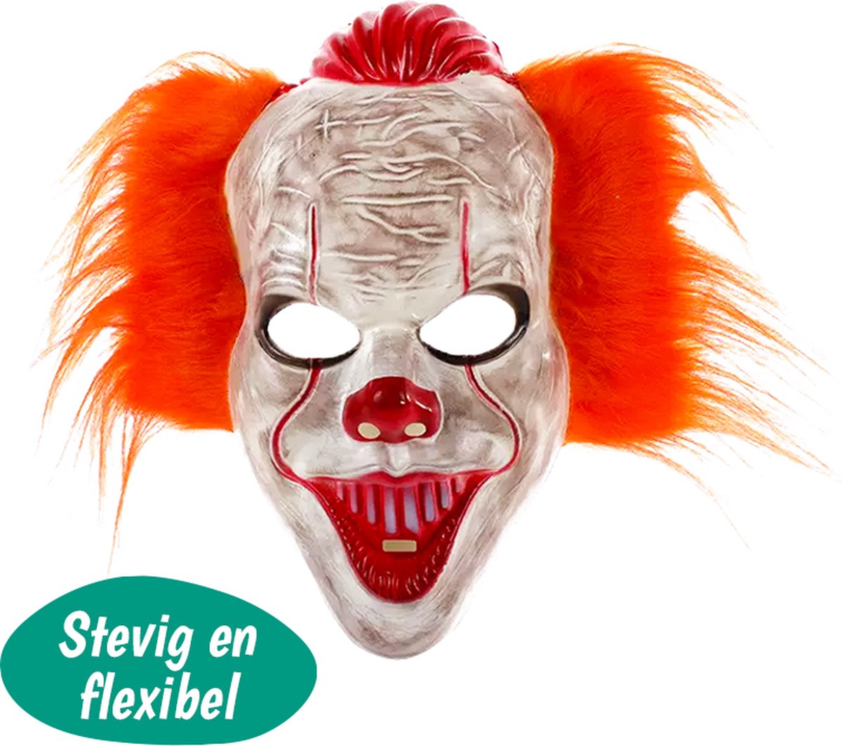 humor doorgaan vriendschap Clown Masker - Horror Verkleedkleding - Eng Verkleedmasker | bol.com
