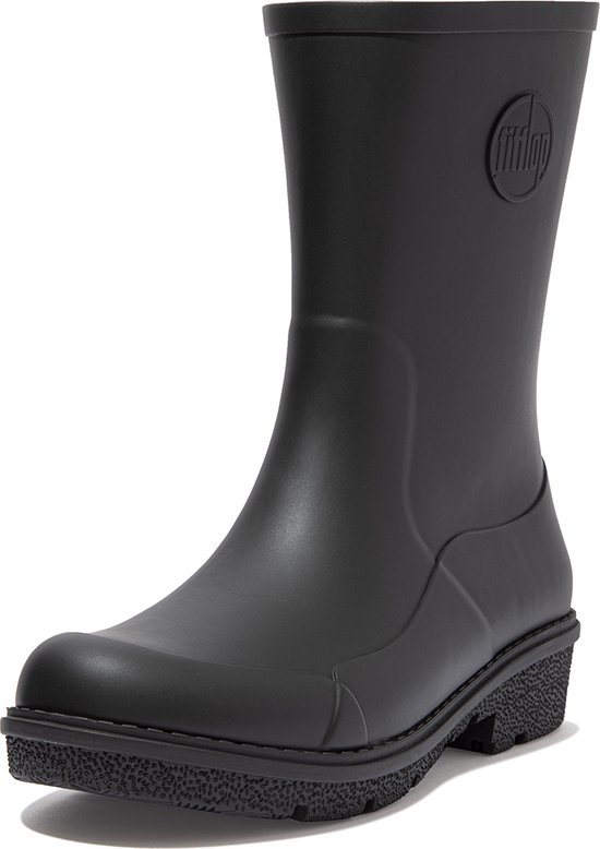 FitFlop Wonderwelly Lage Waterdichte Laarzen ZWART - Maat 39 | bol