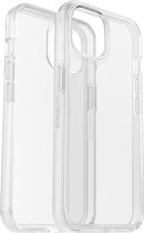 Otterbox - Symmetry Clear hoesje + Alpha Glass screenprotector - Geschikt voor de iPhone 14 Plus - Transparant
