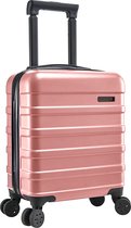Valise bagage à Bagage à main CabinMax - Trolley 30L - Valise de voyage rigide - 45x36x20cm - Légère - Groot capacité - Or rose