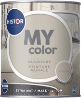 Histor MY Color Muurverf Extra Mat - Reinigbaar - Extra Dekkend - 1L - Intuitive - Beige