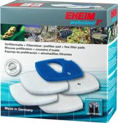 Eheim filtermat/vlies 2616760 1x blauw+4x wit voor Professionel 3e 450/700/600T