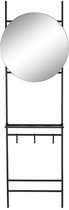Handdoekenrek DKD Home Decor Metaal Spiegel (60 x 15 x 180 cm)