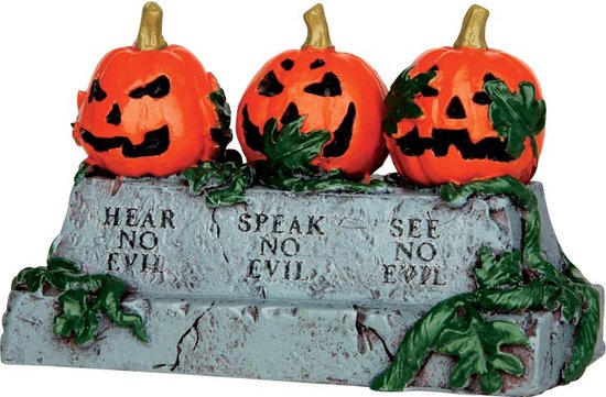 Lemax - Evil Pumpkins