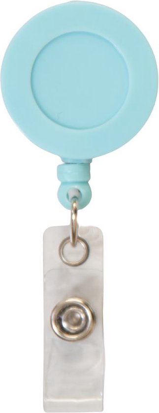 Set van 2 kaarthouders, halsband, kaarthouder, 2 leer, draaibare lobster-clip kaarthouder, met 2 intrekbare riemen met afneembaar nylon koord, ideaal voor kantoor, school