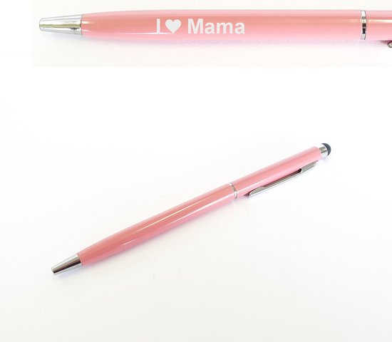Pen Met Gravering - I Love Mama