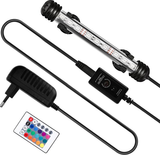 Yakimz LED Aquarium Lighting 45W 5 DIY Modes 24/7 Modes Aquarium Light