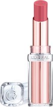 L'Oréal Paris Glow Paradise Balm-In-Lipstick - Verzorgende Lippenstift met Glanzende Finish met Granaatappelextract en Squalaan - 193 Rose Mirage - Roze - 3,8gr