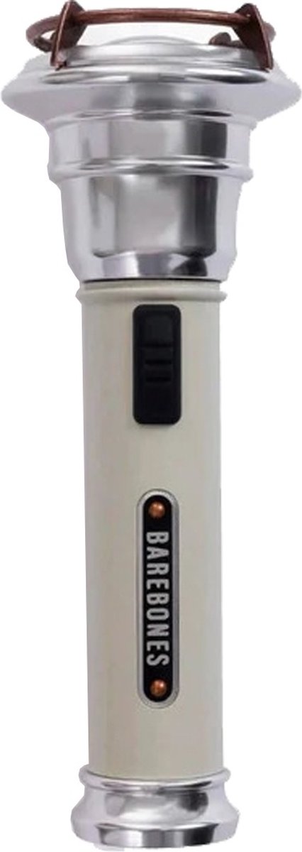BAREBONES Vintage Flashlight - White