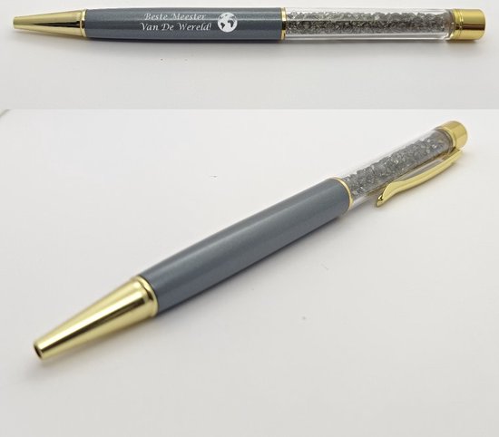 Diamant Et Stylo Gravure - Meilleur Maître Du Monde
